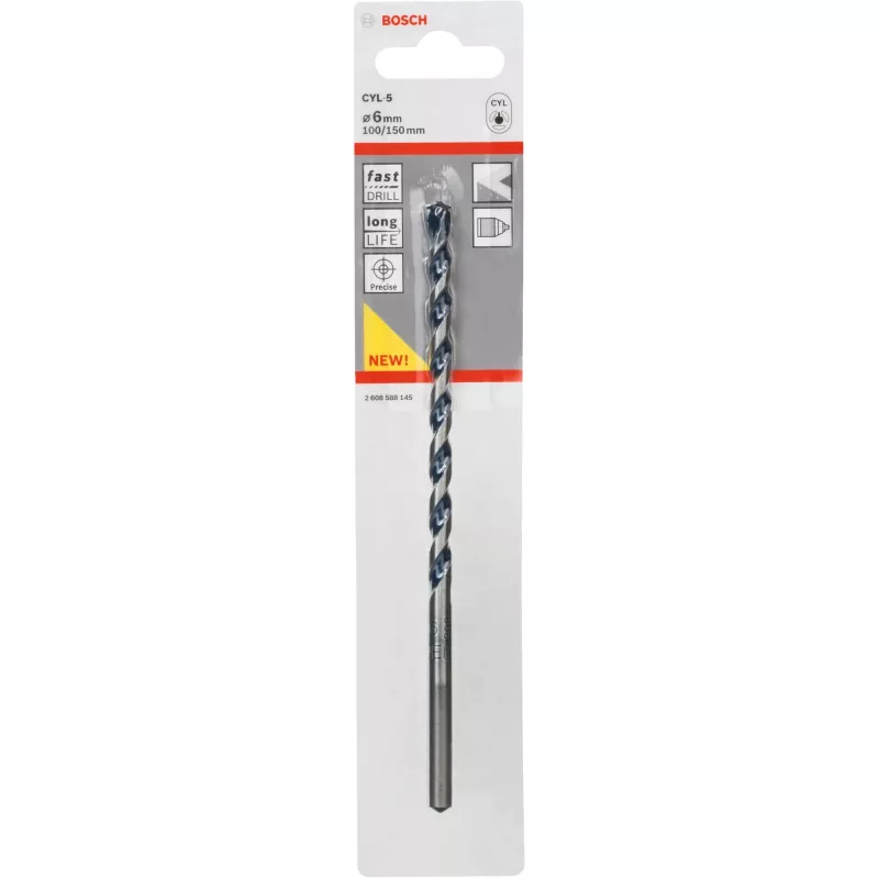 Wiertło Bosch CYL-5 6 mm 150 mm