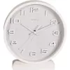 NeXtime zegar 5192wi Wood Wood Mały 22x20 cm, Ścienny, Biały