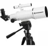 Bresser Optics CLASSIC 70/350 Refraktor 140x Czarny, Biały