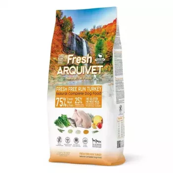 Półwilgotna karma dla psów ARQUIVET Fresh Turkey and Fish 10 kg — 27% białka, 17% tłuszczu, 20% wilgotności