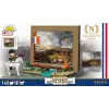 Zestaw konstrukcyjny Cobi Bitwa pod Moskwą Napoleona 145 elementów model historyczny diorama