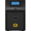 Zasilacz awaryjny ORVALDI ID2K0CH Line-Interactive 2 kVA / 1200 W, 24 V, baterie 9 Ah, LCD, USB, kompaktowy czarny