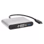 Zewnętrzny adapter wideo SILVERSTONE CH7517 USB-C na VGA (Chrontel CH7517) złącze wyświetlacza zewnętrznego