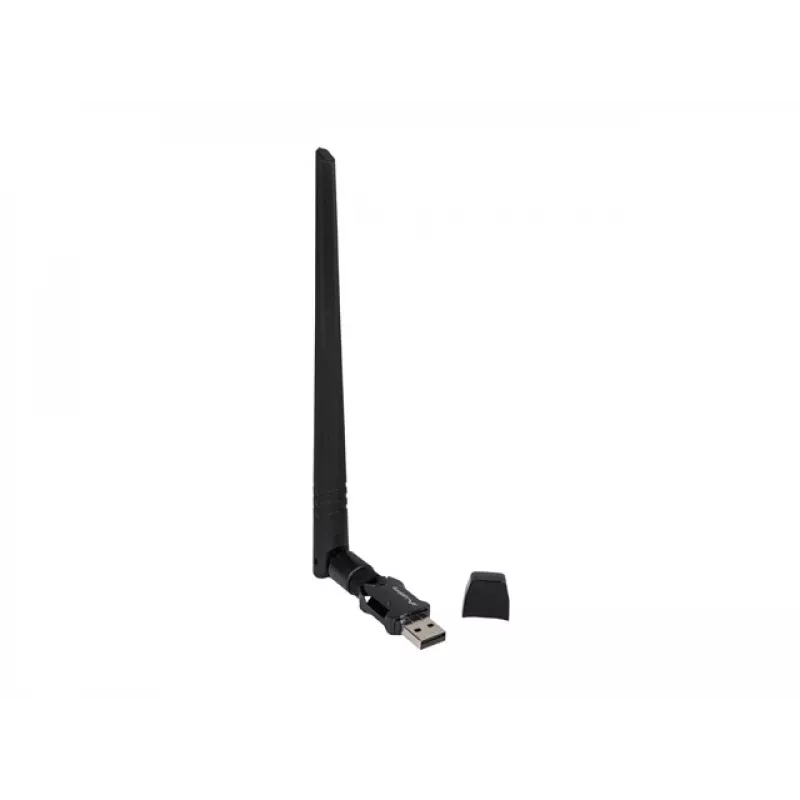 Lanberg Karta sieciowa bezprzewodowa USB Adapter NC-0900-WIE USB 2.0 Dual Band AX900 1 antena zewnętrzna