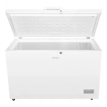 Zamrażarka skrzyniowa MPM MPM-380-SK-15E, 380 l, R600a, sterowanie elektroniczne, zamek na klucz, 1300×710×850 mm