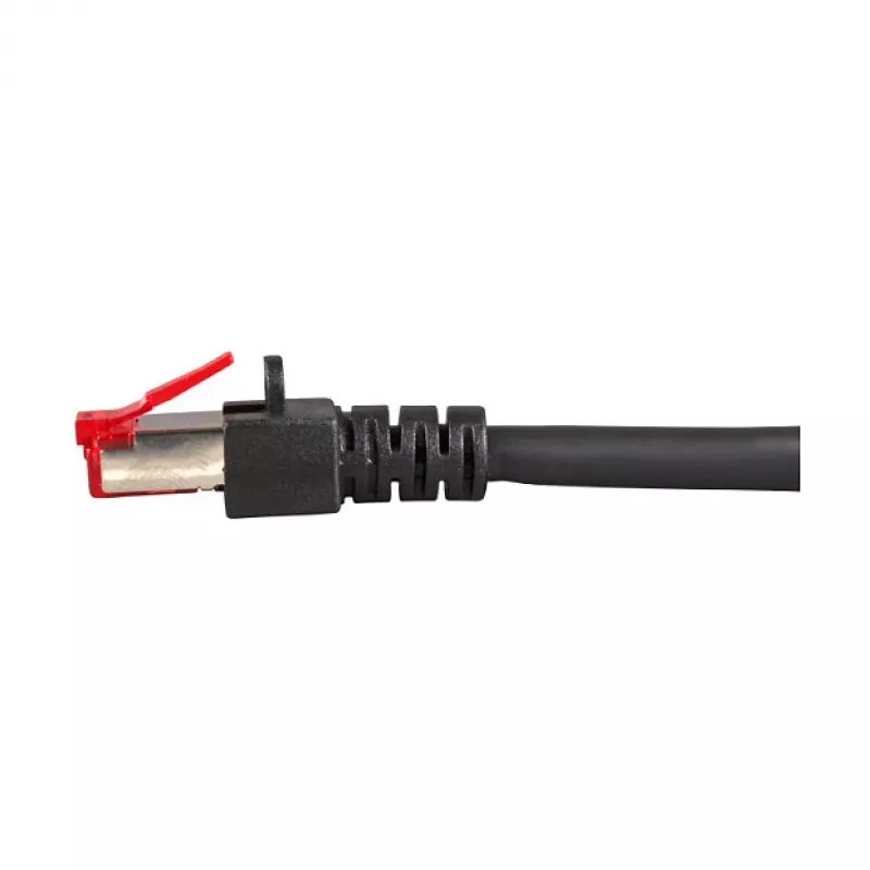 Kabel krosowy EFB-Elektronik RJ45 Cat.6 S/FTP LSZH czarny 2m Producent: EFB Elektronik (K5515.2)