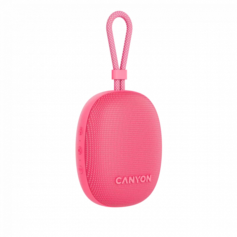Canyon OnMove 12 - przenośny głośnik Bluetooth v5.3 - 5W - TWS - IPX7 - 12 godzin - ładowanie USB-C