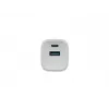 Przewodowa ładowarka do urządzeń mobilnych NATEC NUC-2140, 30W, USB-C PD 3.0 + USB-A, Samsung AFC, Biała