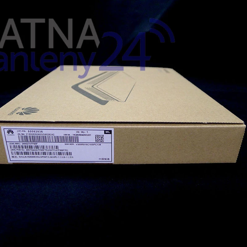 Huawei HG8540M ONT, 1x GPON, 4x RJ45 100Mb/s