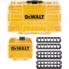 Skrzynka narzędziowa DeWalt DT70801 mała ToughCase przenośne przechowywanie z bezpiecznymi zatrzaskami
