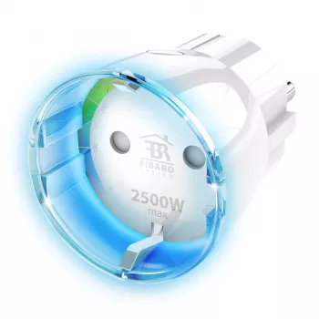Fibaro FIBEFGWPF-102-5 adapter wtyczki zasilania typ F biały