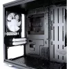 Fractal Design Define Nano S - Window - obudowa - ITX - bez zasilacza (ATX) - czarna - USB/Audio (FD-CA-DEF-NANO-S-BKW)