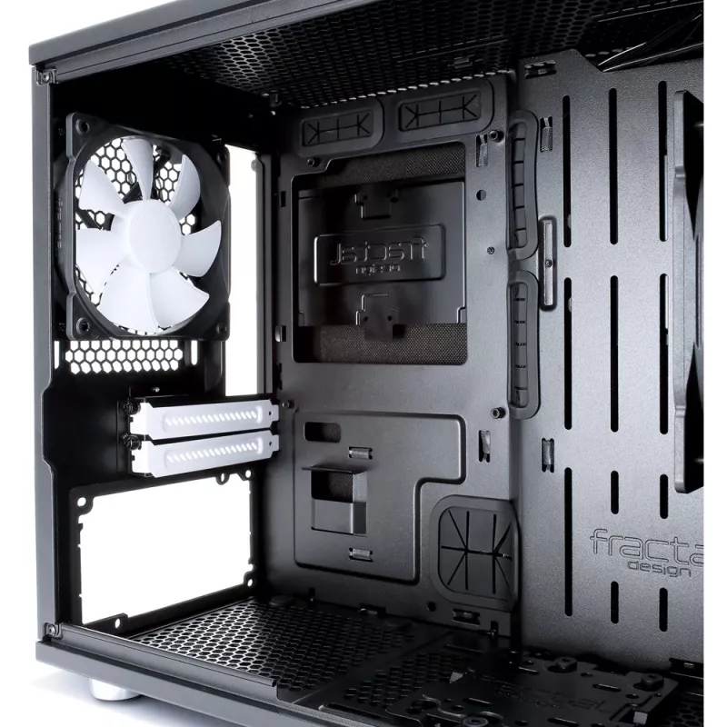 Fractal Design Define Nano S - Window - obudowa - ITX - bez zasilacza (ATX) - czarna - USB/Audio (FD-CA-DEF-NANO-S-BKW)