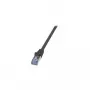 Kabel sieciowy LogiLink 1.5m Kat.6A RJ-45 S/FTP Czarny