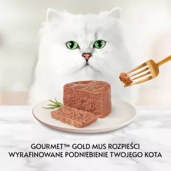 GOURMET Gold Wołowina - mokra karma dla kota - 85g