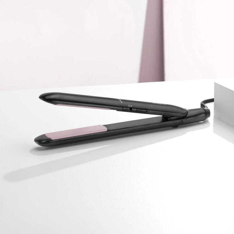 Prostownica BaByliss CERAMIC 230 — Płytki ceramiczne, 2 poziomy temperatury, przewód 1,8 m, czarny