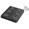 Cooling fan ROLINE 19-inch roof-mounted unit 6 fans Thermostat Czarny