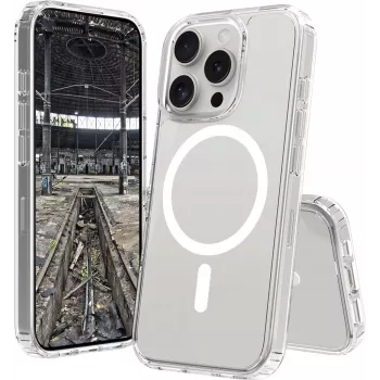 Etui JT BERLIN Pankow Clear MagSafe do iPhone 16 Pro Max 17,5 cm przezroczyste