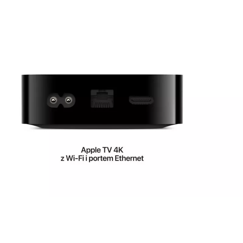 Apple TV 4K Czarny Srebrny 128 GB Wi-Fi Ethernet procesor A15