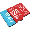 Karta microSDXC Team group APEX SD7.1 128GB (MicroSD Express, czerwona/niebieska)