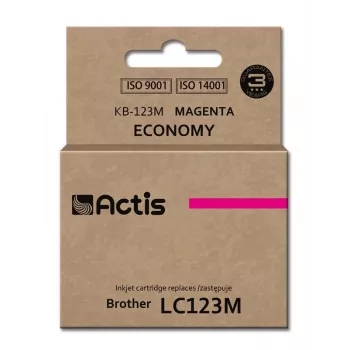 Actis KB-123M tusz (zamiennik Brother LC123M/LC121M; Standard; 10 ml; magenta)