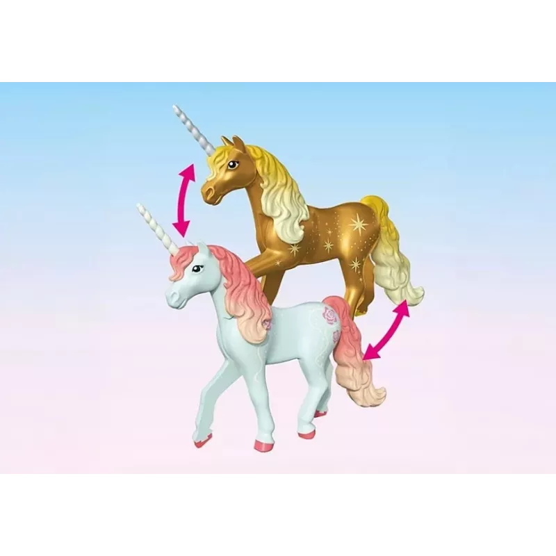 PLAYMOBIL 71841 Magic Unicorns Sammeleinhorn Himmelsrose mit Fee