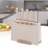 Maestro MR-1412-BEIGE zestaw noży z blokiem + zestaw desek do krojenia Beżowy