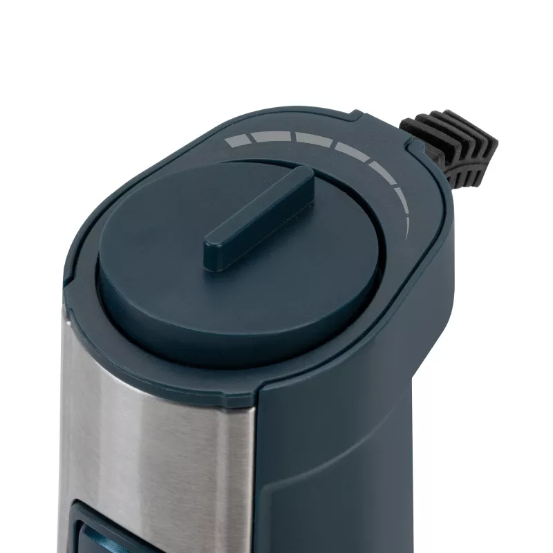 Blender ręczny Jata JEBT1854 — 1500 W, do 14 500 obr./min, ostrza ze stali nierdzewnej, ciemnoniebieski