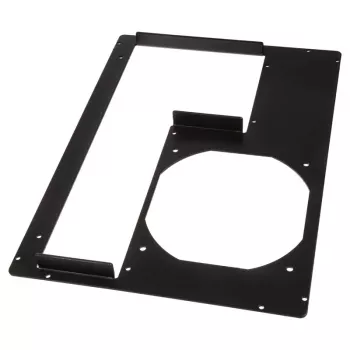 Backpanel do obudów Micro-ATX PC, DimasTech S0022GB, 5 slotów rozszerzeń, grafitowy czarny