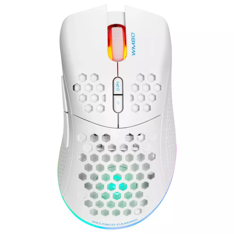 Mysz dla graczy Deltaco GAM-120-W RF Bezprzewodowa USB Type-C