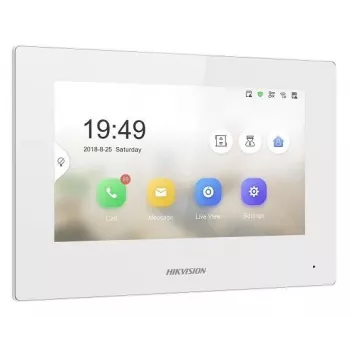 Hikvision Pro Series DS-KH6320-WTE2-W wideodomofon 17,8 cm (7) Biały
