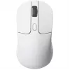 Myszka gamingowa Keychron M3 dla prawej ręki RF Wireless + Bluetooth Optyczna 26000 DPI Biała