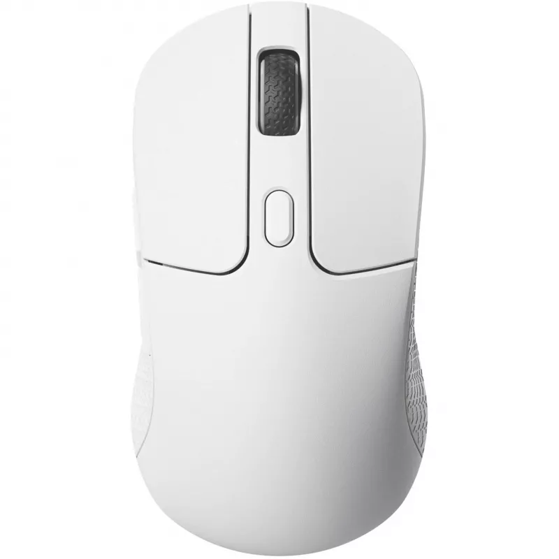Myszka gamingowa Keychron M3 dla prawej ręki RF Wireless + Bluetooth Optyczna 26000 DPI Biała