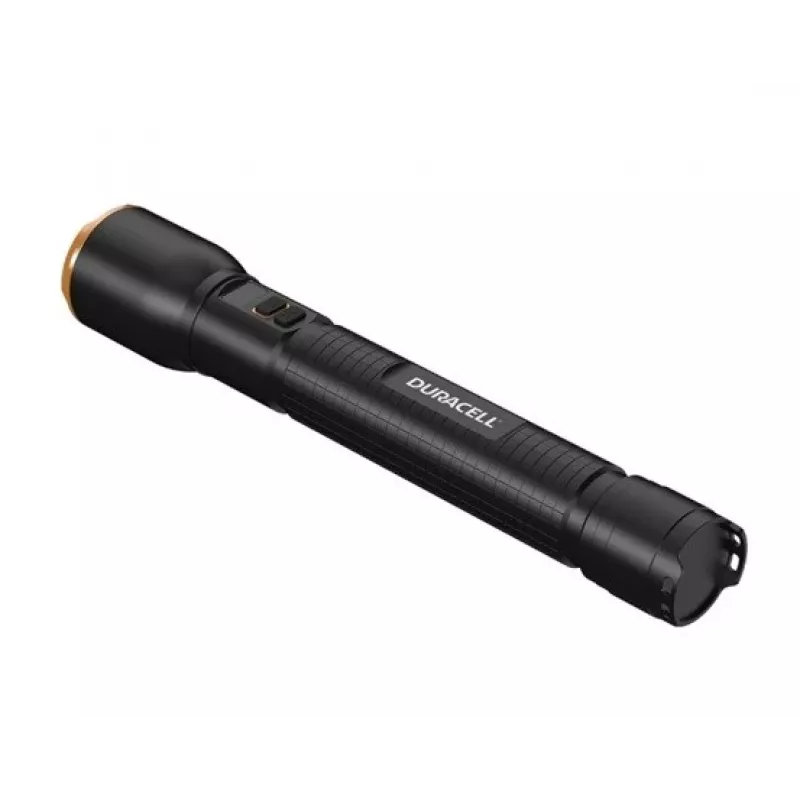 Latarka Duracell DF6000R Gift Box — ręczna latarka akumulatorowa, czarna