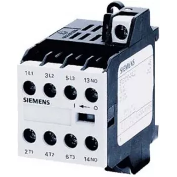 Siemens mini stycznik 24 VDC 3 NO+1 NC - zaciski śrubowe (3TG1001-0BB4)