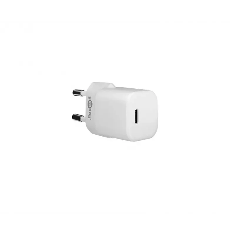 Wewnętrzna szybka ładowarka AC GOOBAY 59716 — USB-C, 30 W, biała