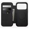Etui z klapką Nomad Modern Leather Folio do iPhone 17 Pro, skóra + aluminium, 6,3 cala (16 cm), Tan, 3 kieszenie na karty