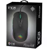Mysz gamingowa INCA IMG-348 3200 DPI. RGB. 7 przycisków. USB. SW retail