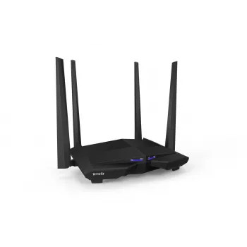Router bezprzewodowy Tenda AC10 Gigabit Ethernet Dual-band (2,4 GHz / 5 GHz) Czarny