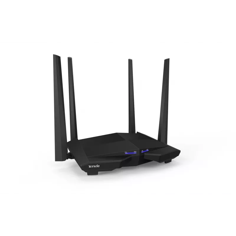 Router bezprzewodowy Tenda AC10 Gigabit Ethernet Dual-band (2,4 GHz / 5 GHz) Czarny