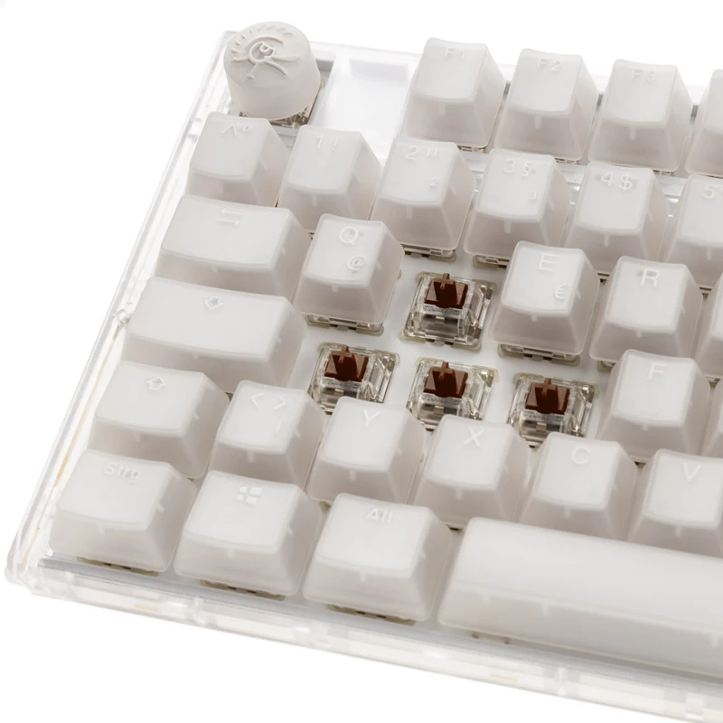 Klawiatura dla graczy Ducky One 3 TKL, USB, QWERTZ, niemiecka, biała
