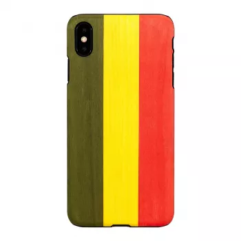 Etui na smartfona man and wood do iPhone XS Max – model Reggae, czarne