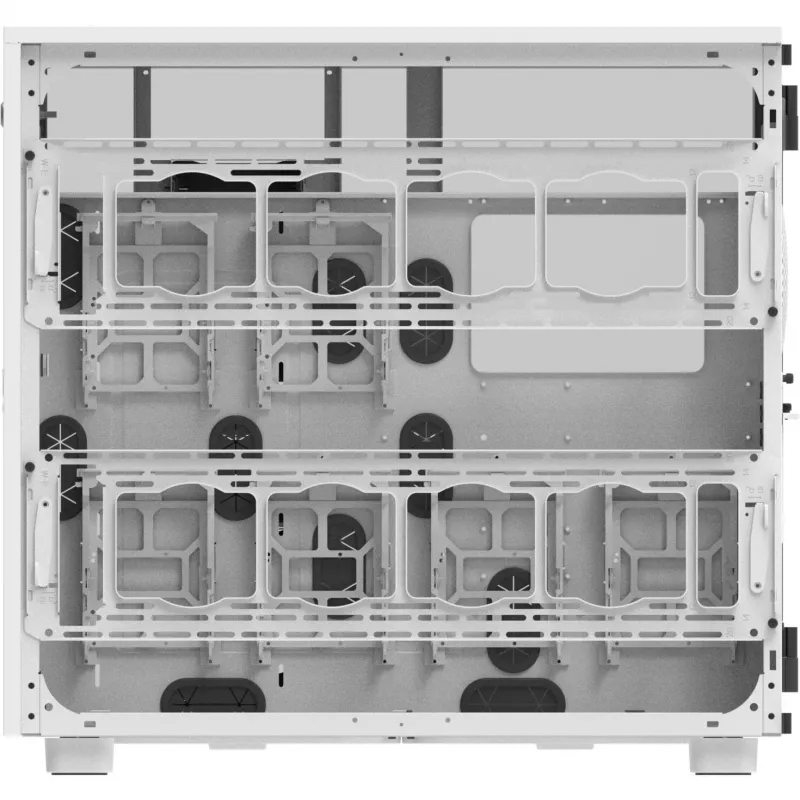 Obudowa Thermaltake AX700 Grand Tour E-ATX z panelem szklanym (Biała)