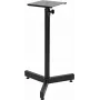 Omnitronic EUMO-2 statyw pod monitor, teleskopowa regulacja wysokości, 1 szt.