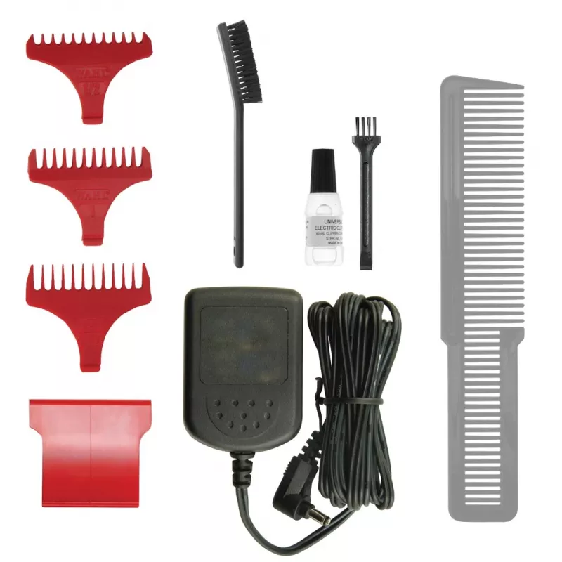 Wahl Cordless Detailer Li Burgundy, srebrny Lithium-Ion (Li-Ion)