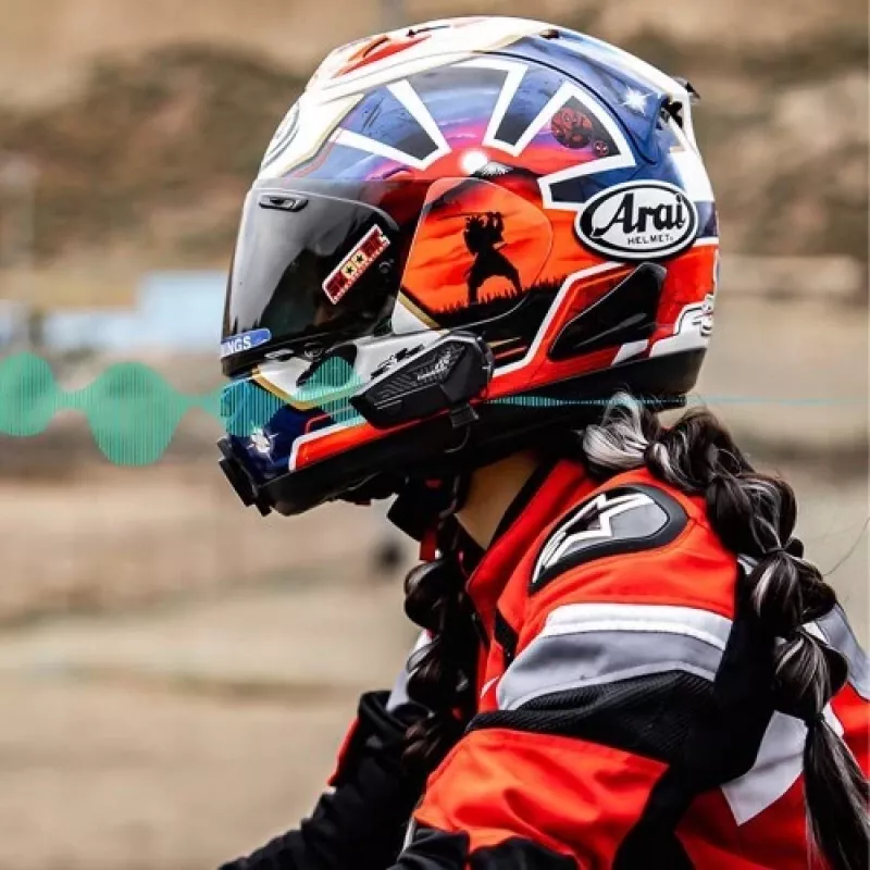 FreedConn F1 Plus V2 EU BT 5.4+EDR interkom motocyklowy, zasięg do 500 m, MÓWI PO POLSKU