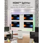 Goobay HDMI™-Splitter 1 to 4 (4K @ 60 Hz) (58483)