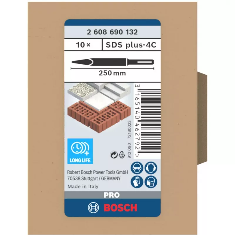 Bosch 2 608 690 132 akcesorium do młota obrotowego przystawka dłuta do młota obrotowego