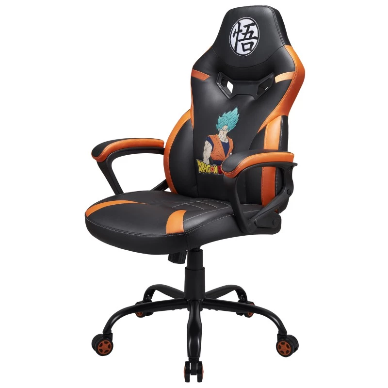 Fotel gamingowy PC Subsonic SA5573-D4 Tapicerowane wyściełane siedzisko Czarny Pomarańczowy