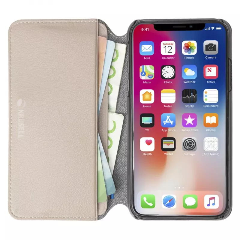 Etui z klapką Krusell Pixbo 4 Card SlimWallet